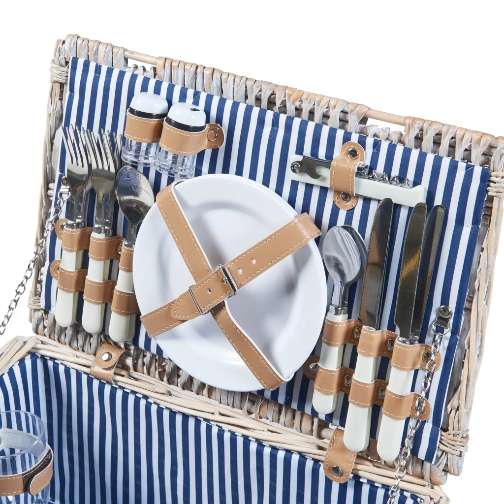Cestino da picnic per 4 persone bianco naturale blu 03_0010206