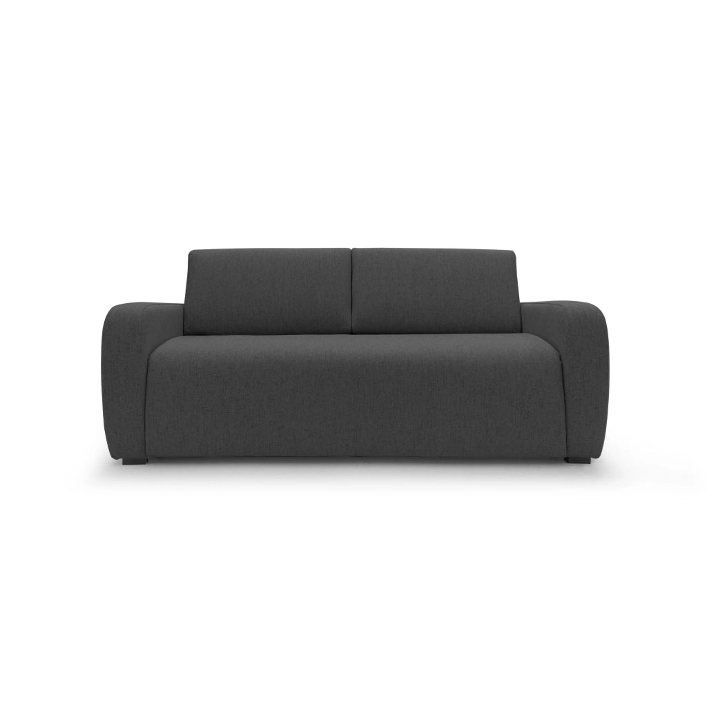 Duna Divano letto matrimoniale con materasso 20 cm in tessuto impermeabile T03 215 cm (mat. 160x197) antracite