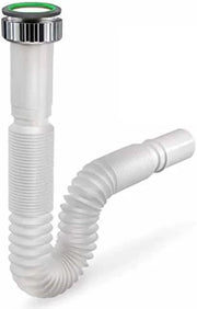 Tubo per lavandino da Cucina, 1''1/2 x 40 mm Tubo Flessibile di Scarico  59951