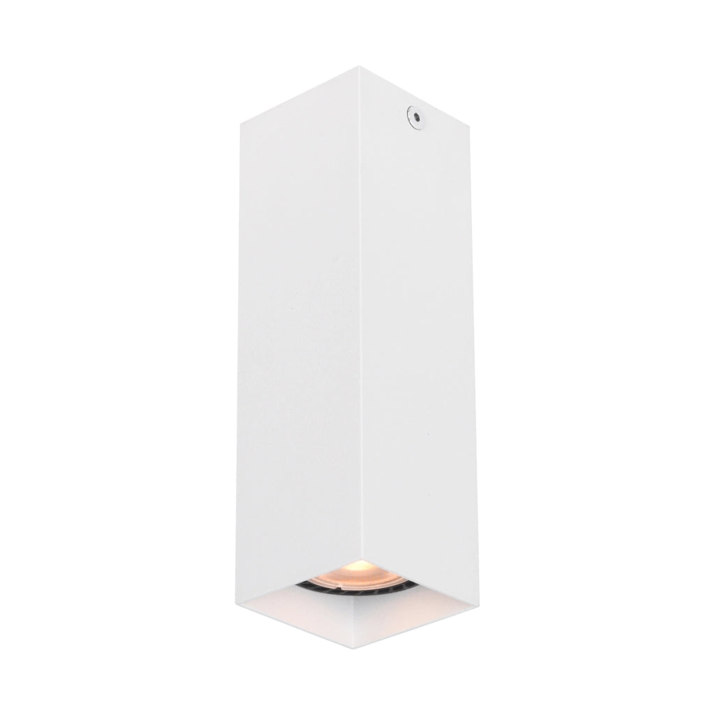 Spot soffitto quadrato bianco 17cm GU10 10W Ander Italux