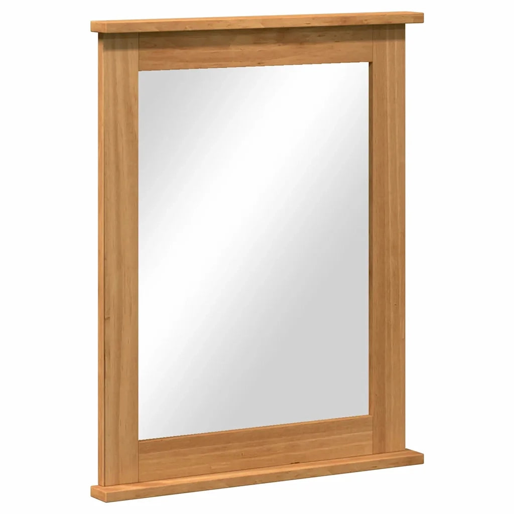 Set di mobili per il bagno con porta VIGO 4 pcs Marrone miele 3328545