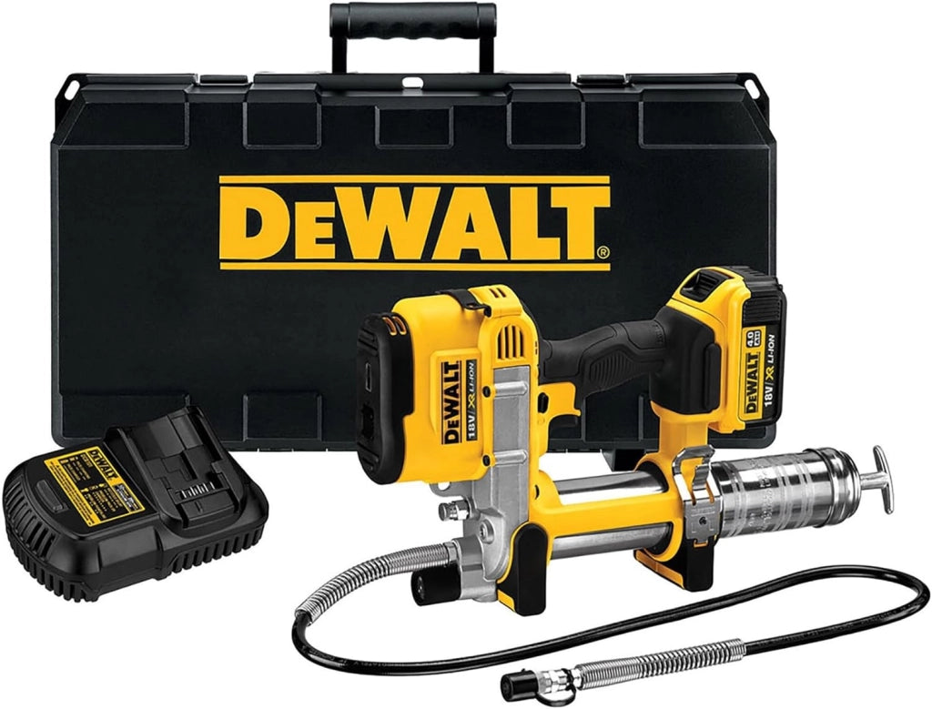 DeWalt Pistola per ingrassaggio XR 18V ​​senza caricabatteria/batteria, Multicolore