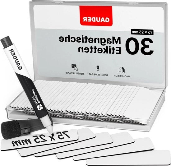Strisce magnetiche descrittive | Tabelloni per scrivere | Carte per Kanban Board Whiteboard e Blackboard