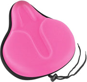 Sella per bicicletta - Supporto a schiuma - Comodo e respirabile - Rosa - Sella per bicicletta ampio - Adatto per signori e signore - Per mountain bike e...