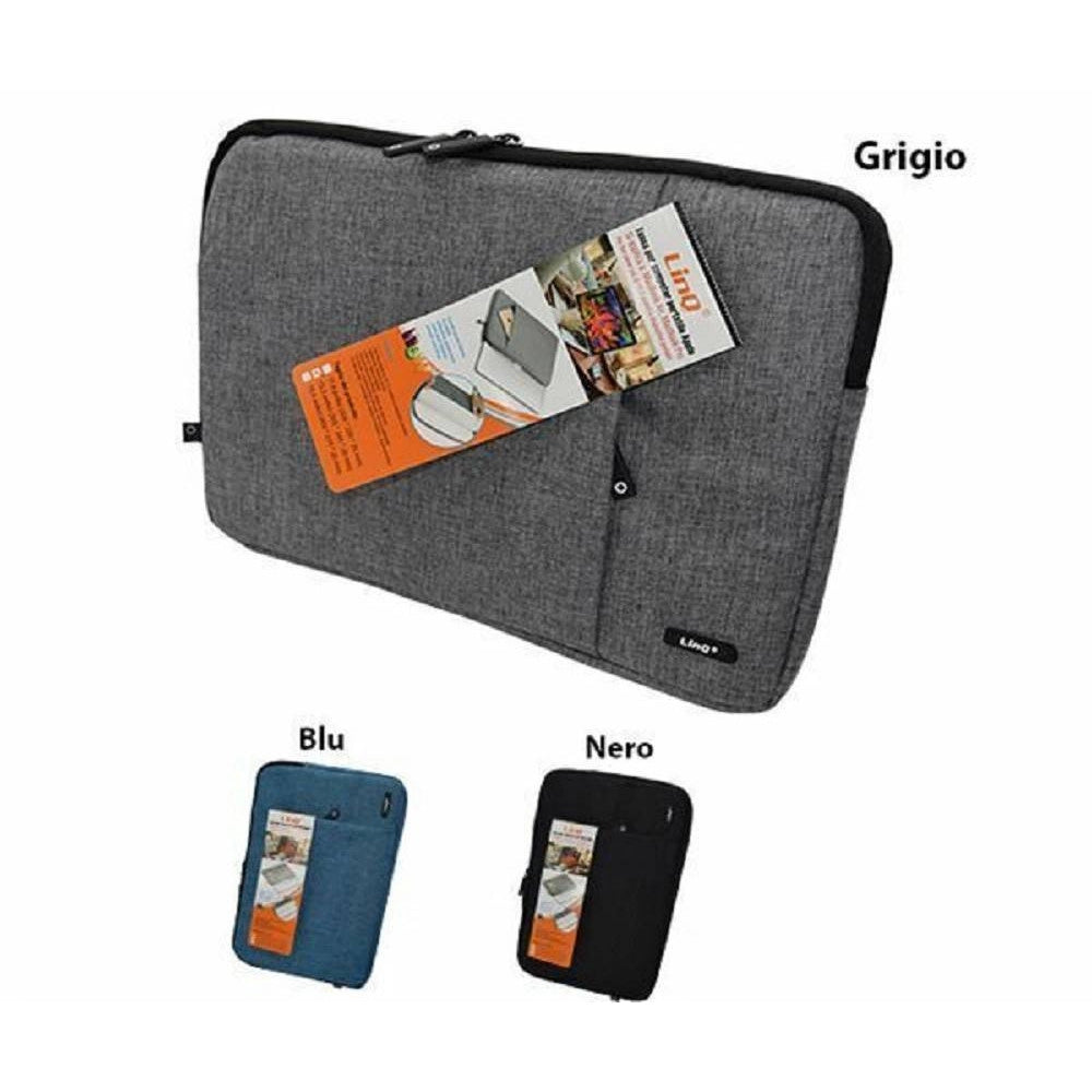 Trade Shop - Custodia Tasca Fodera Borsa Per Notebook Portatile Macbook Air Pro 13,3-14" L50 -
