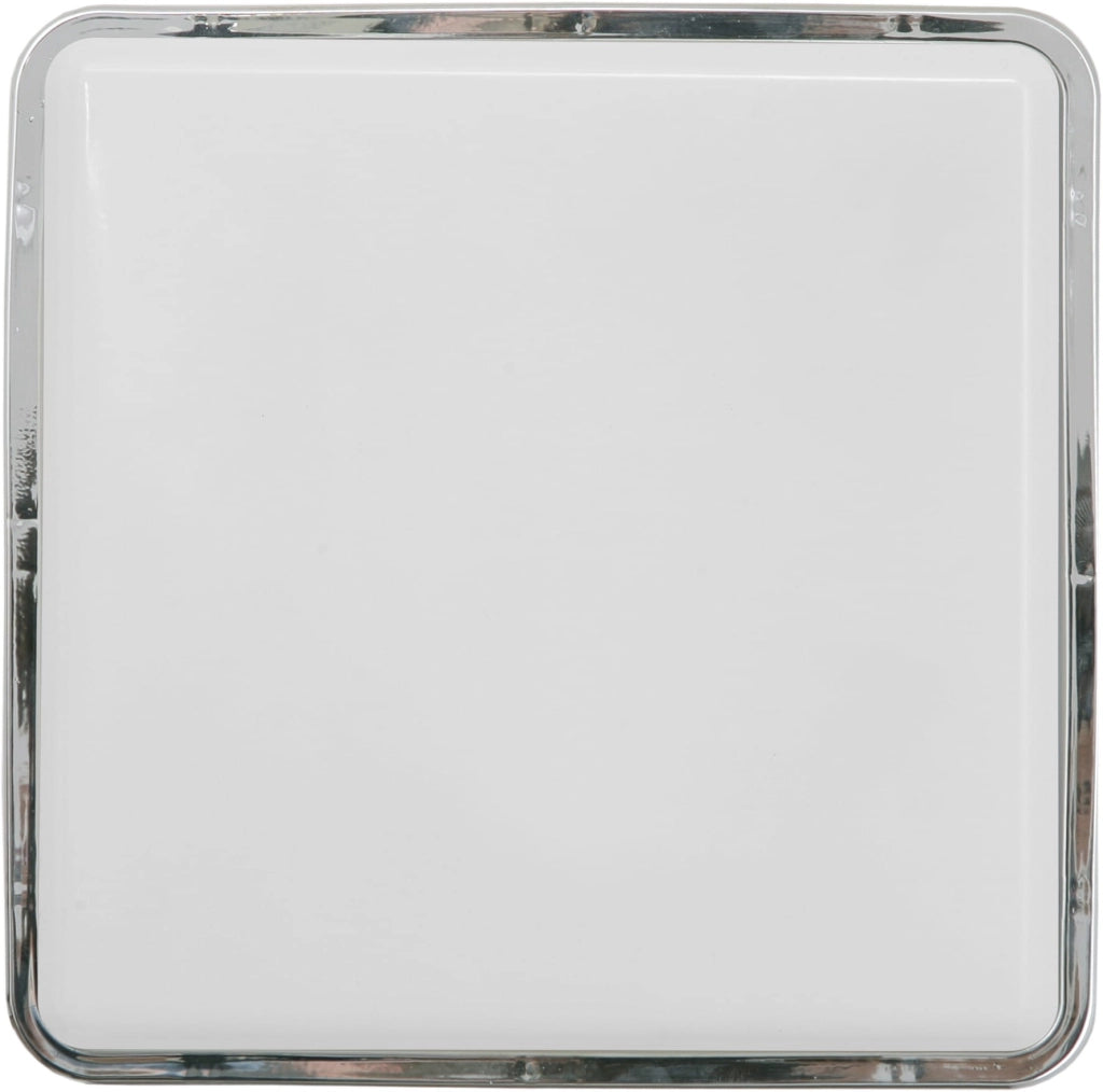 Nowodvorski Tahoe plafoniera quadrata 25 cm bianca IP44 E27