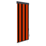 Tenda a Rullo per Esterni 60x250 cm Arancione e Marrone cod mxl 41554