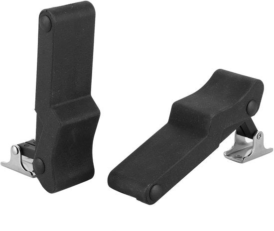 Blocco di Regolazione Flessibile in Gomma - Braccio di Bloccaggio - Anello di Chiusura - Resistente alla Corrosione - Assorbimento di Impatti - Installazione Facile - Chiusura