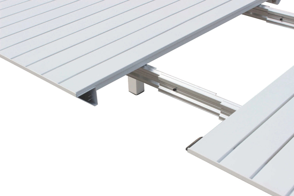 consolle da giardino in alluminio allungabile cm 100x51 50/260 - CALIFORNIA