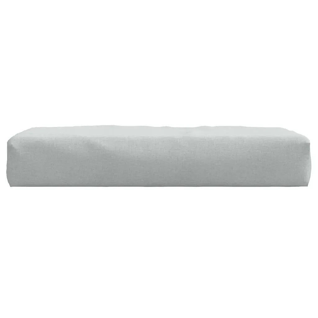 Cuscino per Pallet Grigio Chiaro MÃ©lange 60x60x9,5 cm in Tessuto