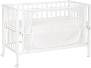 Letto supplementare per bambini - 60 x 120 cm - Bianco verniciato - Co Sleeper