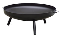 Braciere da Giardino Ø80xH32 cm  in Ferro Nero