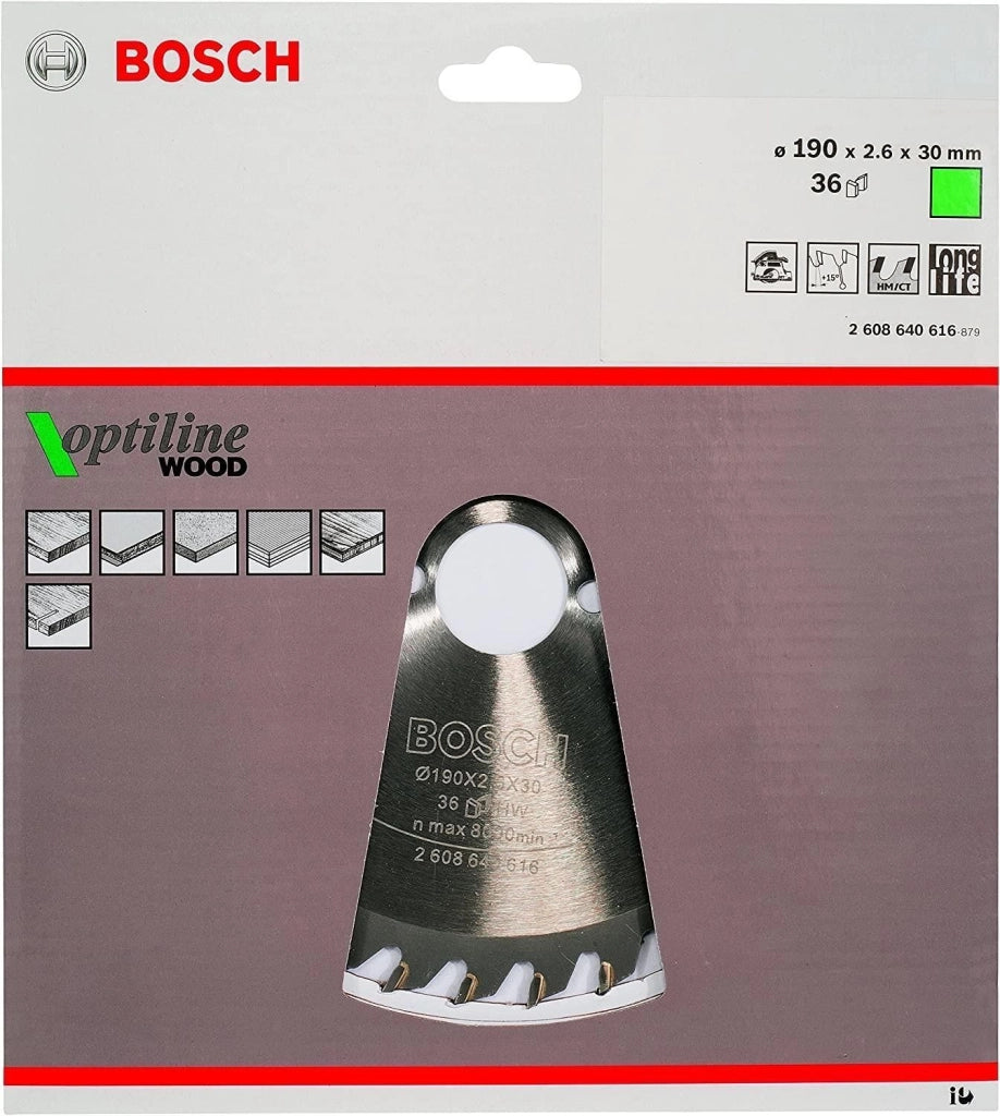 Bosch ?2608640616 lama circolare 19 cm 1 pz
