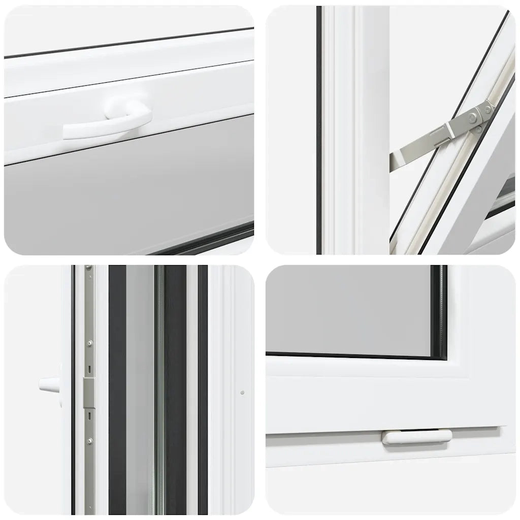 Finestra Seminterrato RISOR 60x40 cm Tilt 2 Vetri Antracite 4108420