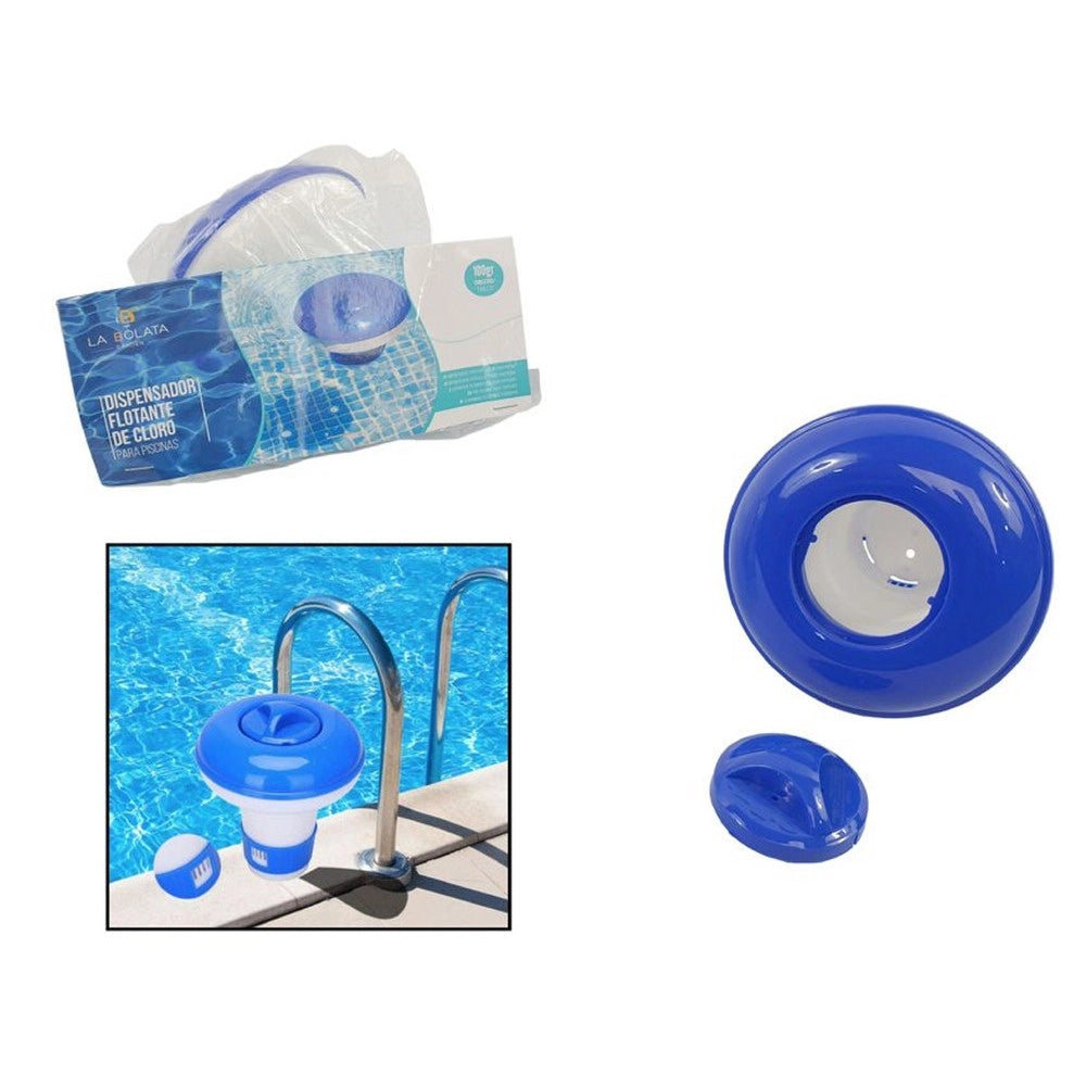 Trade Shop - Distributore Galleggiante Di Cloro Pulitore Per Piscina Vasche Idromassaggio 017051 -