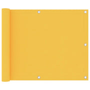 Schermo per balcone schermo per la privacy 75 x 300 cm tessuto Oxford giallo 02_0010192