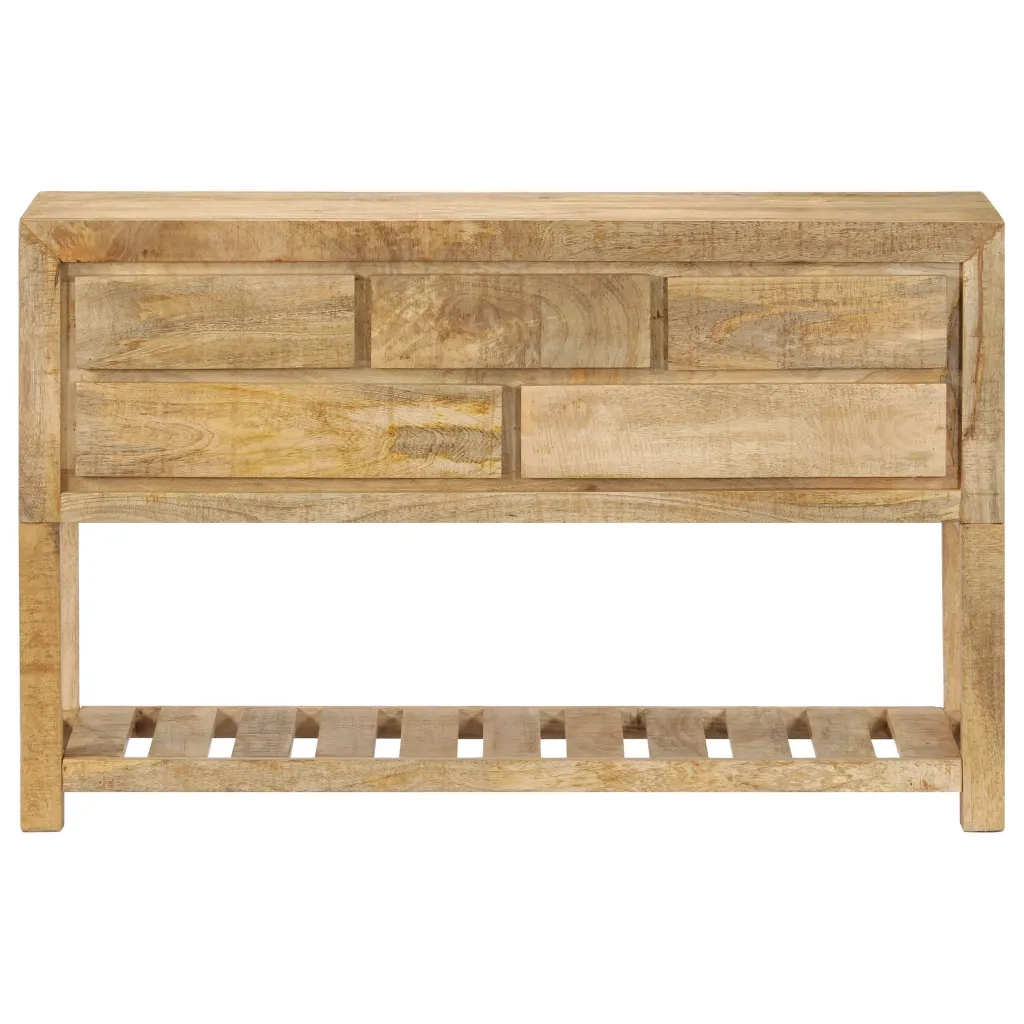Credenza-Buffet-Armadio da cucina 120x30x75 cm Legno Massello di Mango