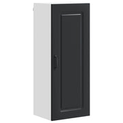Mobile da cucina dal design moderno con pratico spazio contenitivo 40 x 31 x 100 cm in legno composito nero 02_0053794