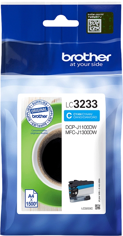 Brother LC3233C cartuccia d'inchiostro 1 pz Originale Resa standard Ciano