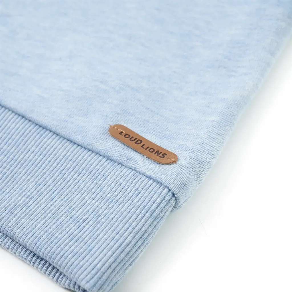 Felpa da Bambino Blu Tenue Mélange 128 11972