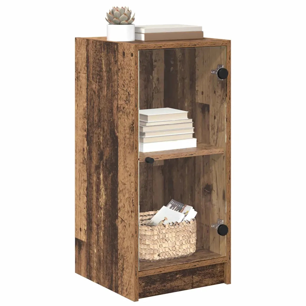 Credenza-Buffet-Armadio da cucina Legno vecchio 35 x 37 x 76 cm Legno multistrato