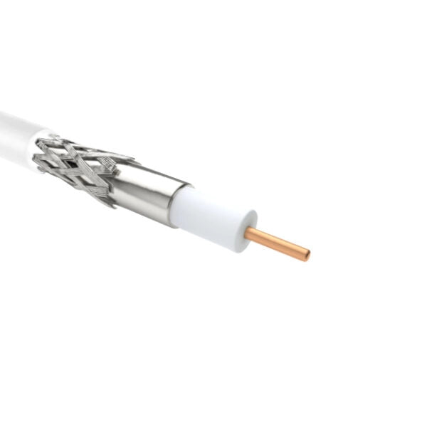 CAVO TV COASSIALE Ø 6,2 mm - 75 Ohm - 100 metrilineari