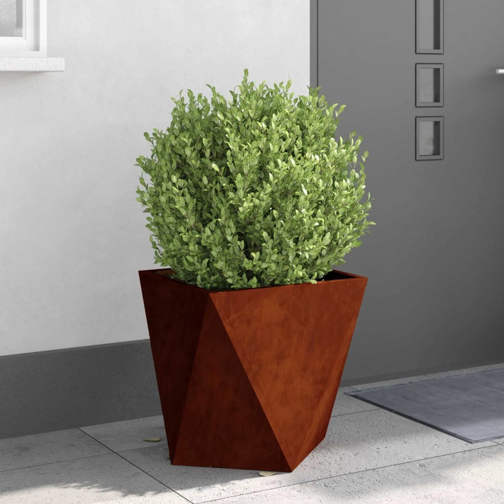 Fioriera 2 pcs Ruggine 50 x 50 x 50 cm 883849