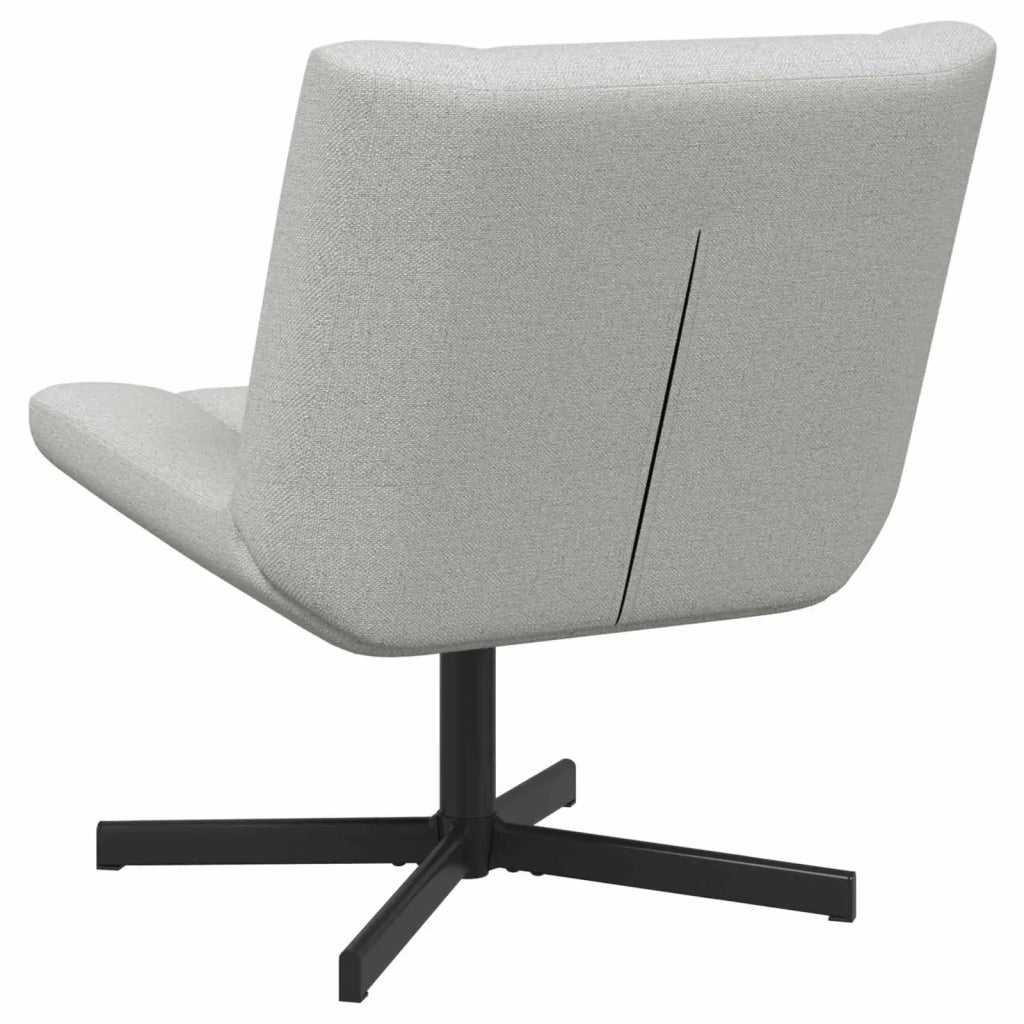 Sedia girevole Grigio Nuvola 63 x 75 x 76 cm Tessuto CFW8504103