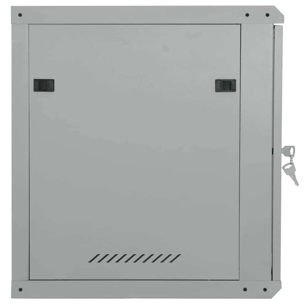 Armadio di rete in stile industriale dal design pulito armadio per ufficio 60 x 60 x 50 cm acciaio grigio 02_0059068