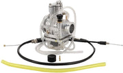 Set di sincronizzazione carburatore 34mm - Kit di sostituzione cavo di aspirazione - Strumento di regolazione carburatore - Adatto per motocicli 250cc/300cc/350cc/400cc/450cc - Incluso 1 x Carburatore - Carburatore motore