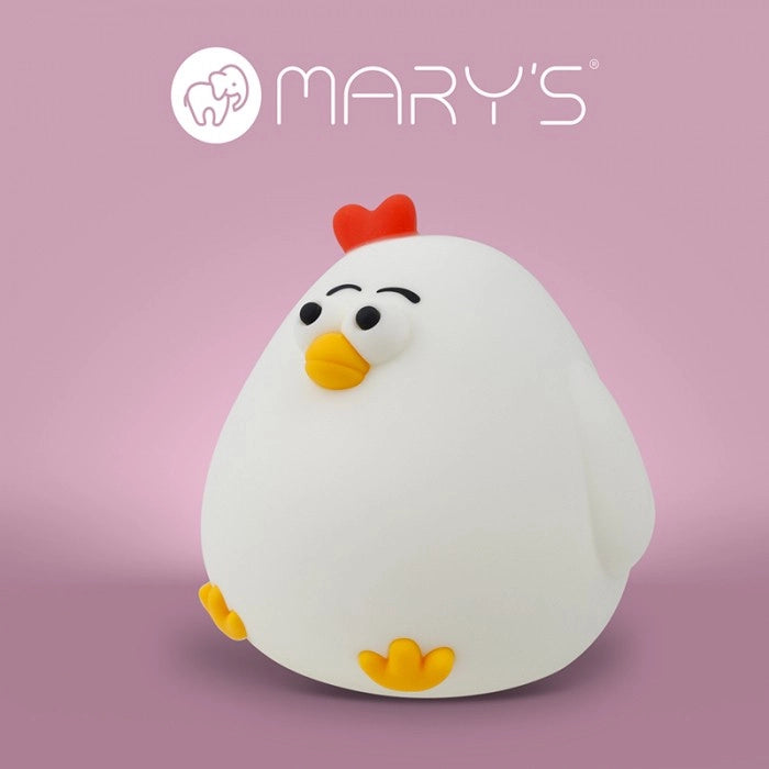 Lampada notte bimbi wireless gallina bianca LED 2,5W Mary's