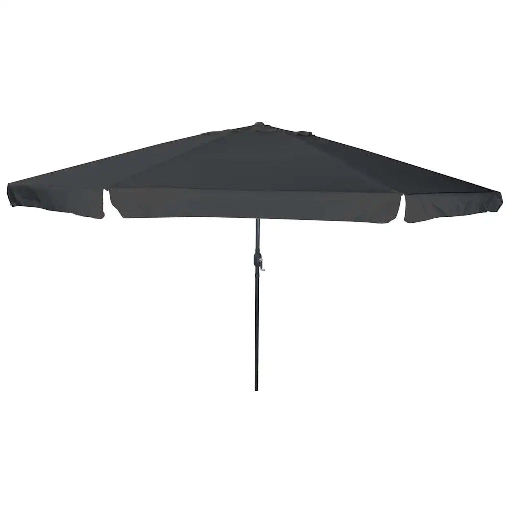 Ombrello da giardino-Ombrellone da spiaggia Antracite 394 x 394 x 248 cm