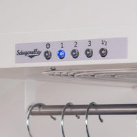 Asciugabiancheria Asciugatrice per Biancheria 1 x 25W Sciugarella Light Bianco