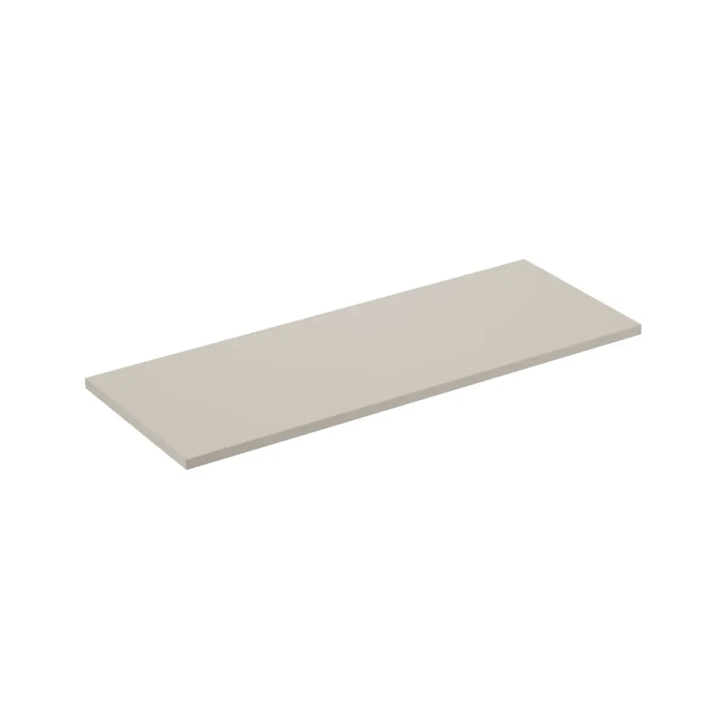 Piano lavabo BELLA 120 cm - Colore marrone congo - Finitura opaca per mobile sospeso
