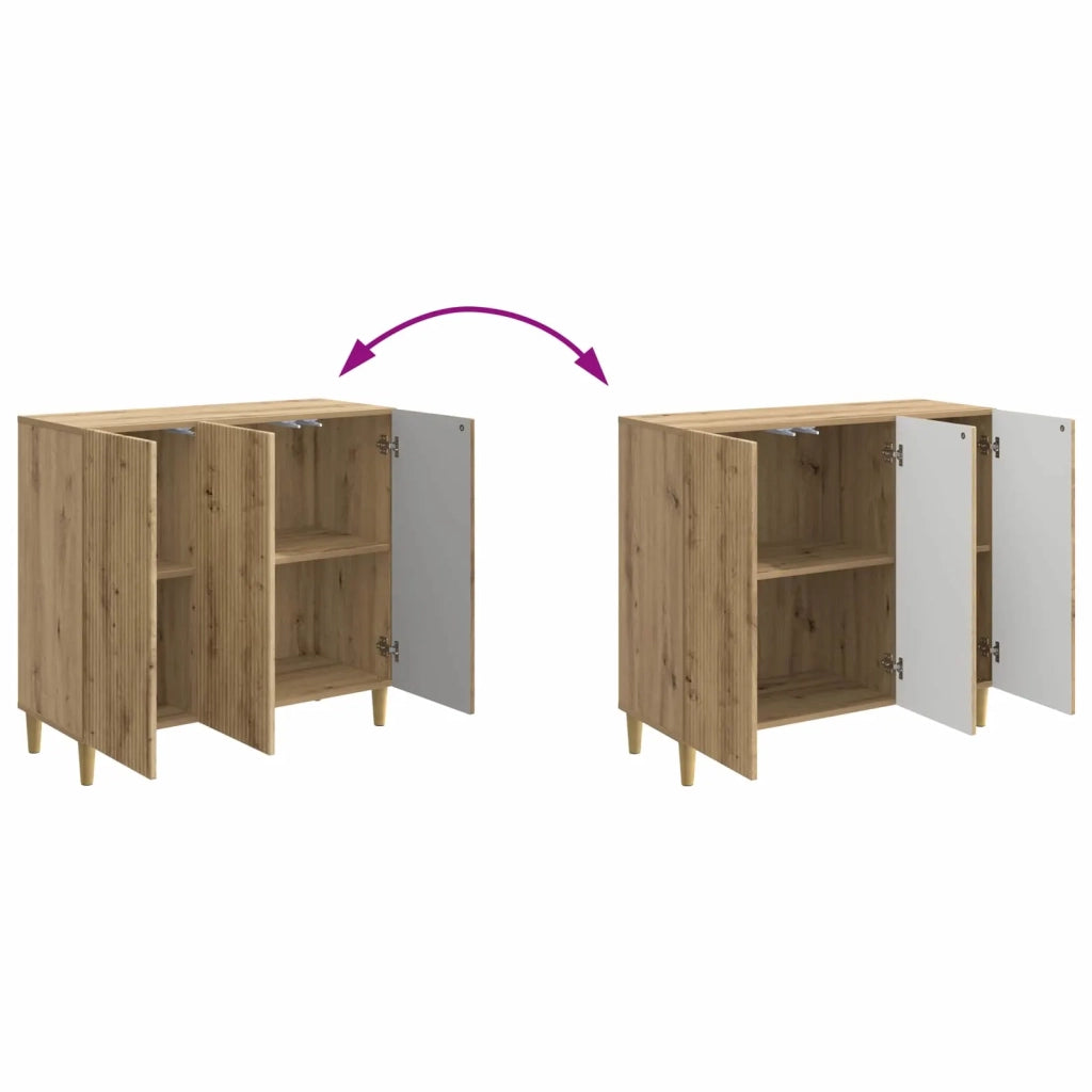 Credenza Rovere Artigianale 89 x 34,5 x 80 cm