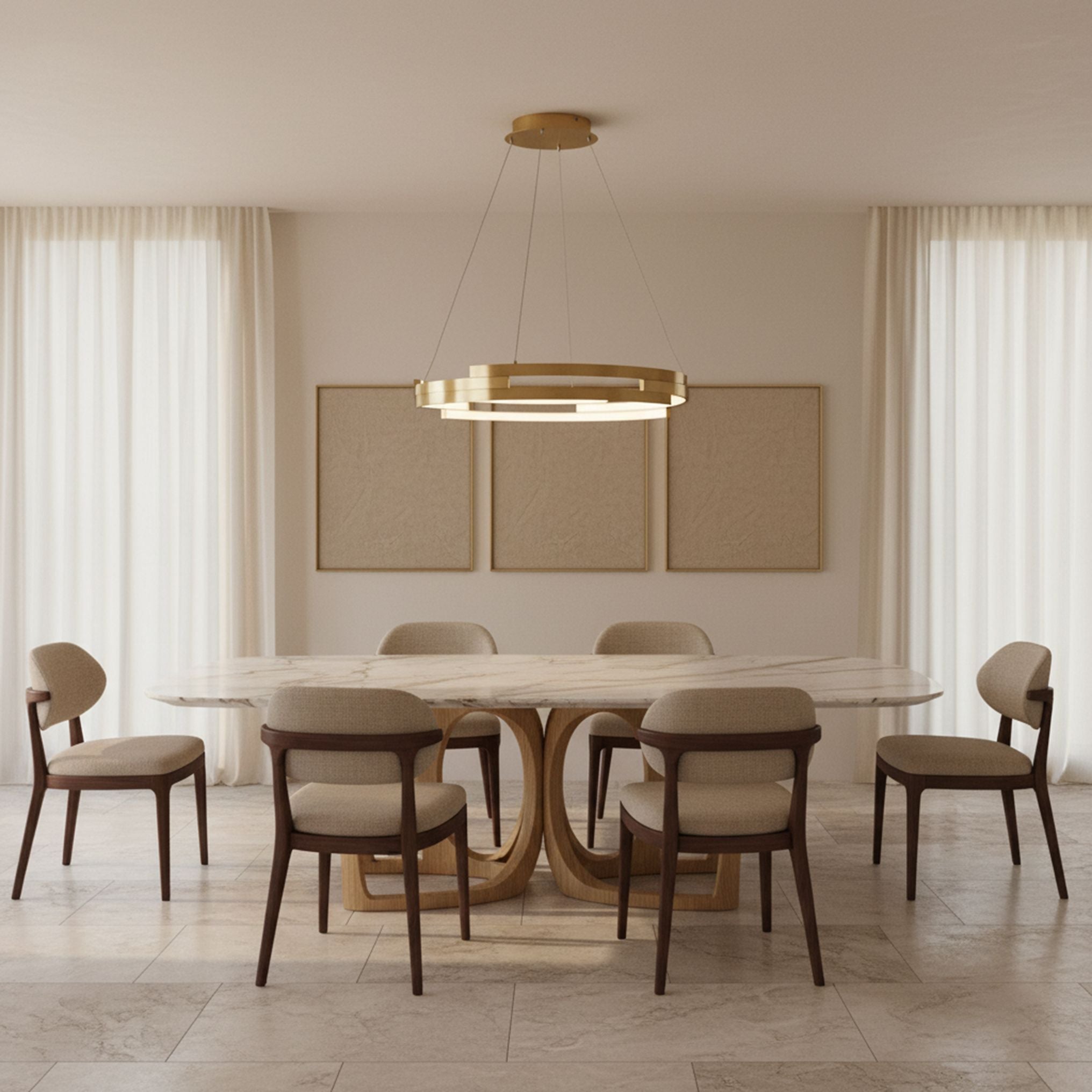 Lampada Da Soffitto G127-cp 50cm Gold