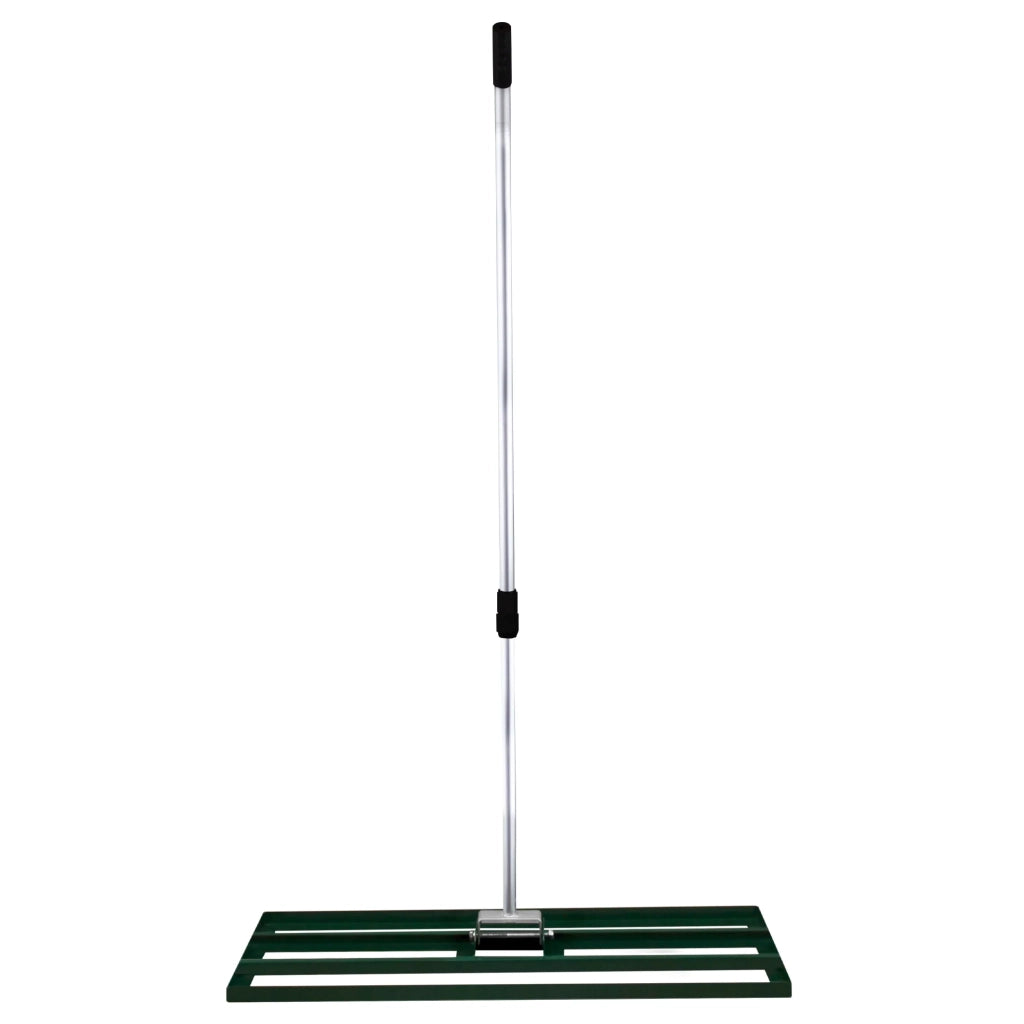 Set 2-in-1 Arieggiatore e Livellatore Prato - Verde, Acciaio Zincato, Manico 2m
