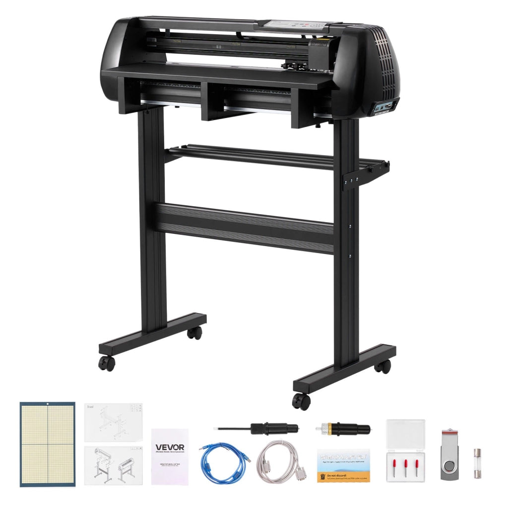 Plotter da Taglio per Vinile SK-720L 95W con Display LED Larghezza Taglio 600 mm Alimentazione 720 mm per Fai da Te e Insegne