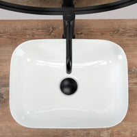 Lavabo Da Appoggio Rea Demi Mini White