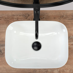 Lavabo Da Appoggio Rea Demi Mini White