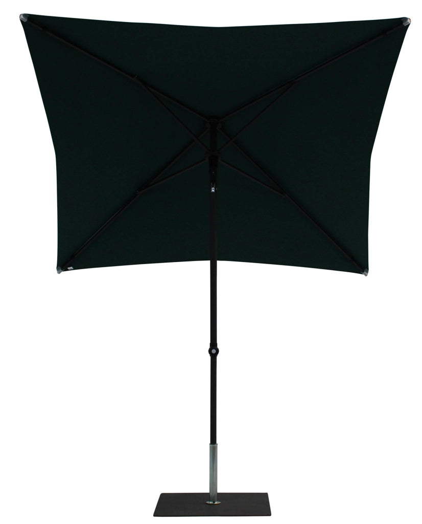Ombrellone da Giardino 2x2 m Palo Ø38 mm in Alluminio Tessuto Poliestere Trend Verde