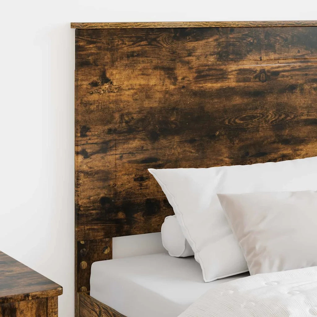 Testiera-Testata-Testiera Decorativa Rovere fum¨¦ 100 cm Legno multistrato 297578