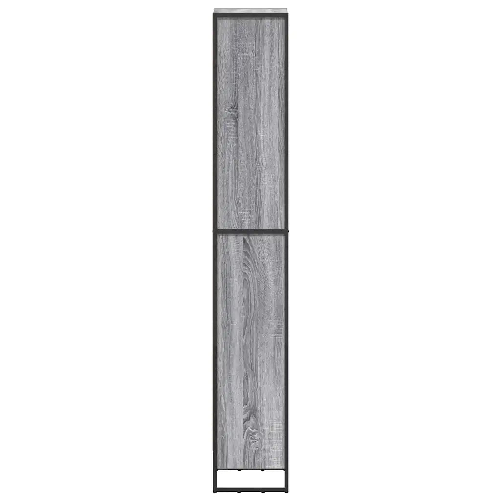 Armadio per Libri Grigio Sonoma 40 x 30 x 189,5 cm