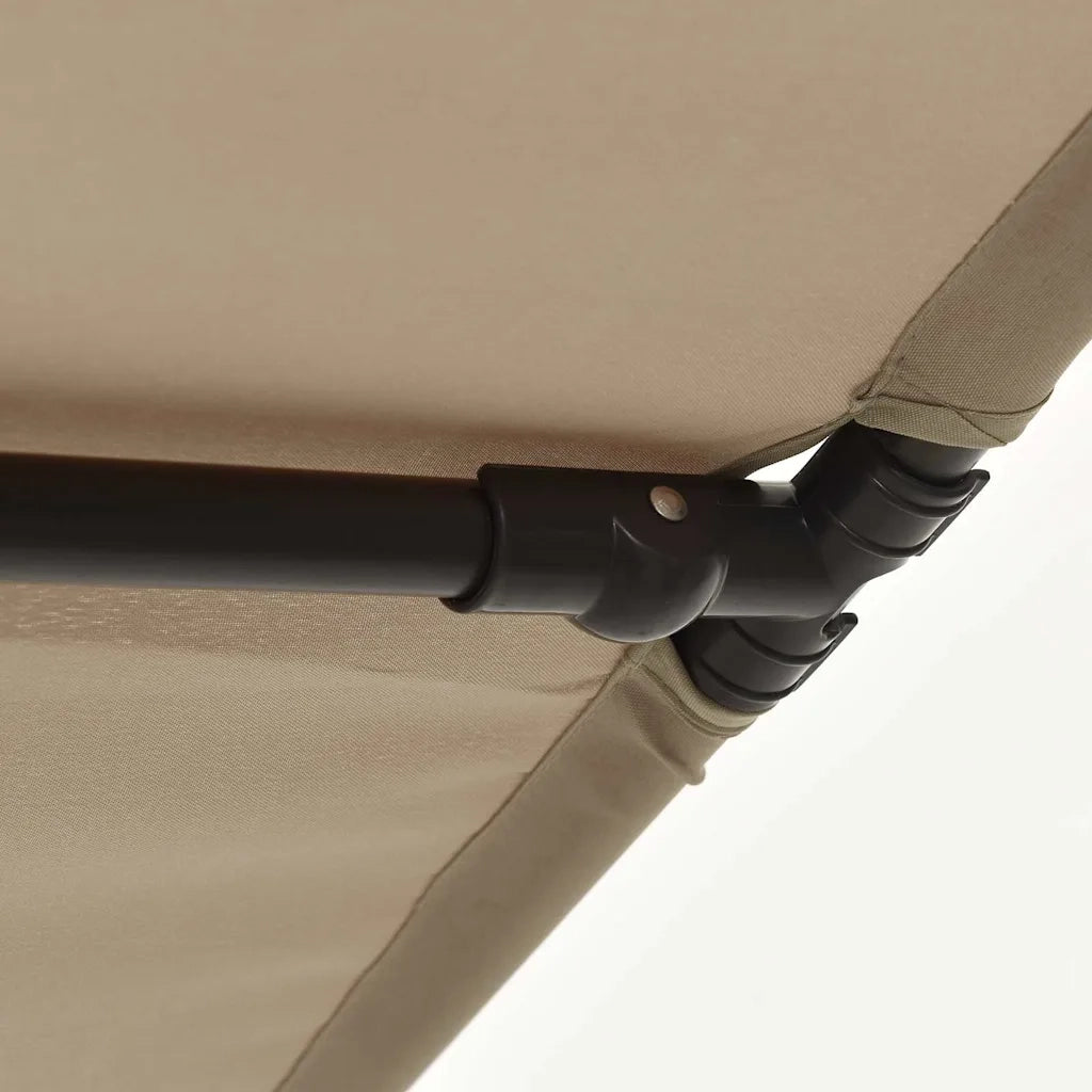 Ombrellone da Giardino-Ombrello da Balcone con Palo in Alluminio 2x1,5 m Talpa