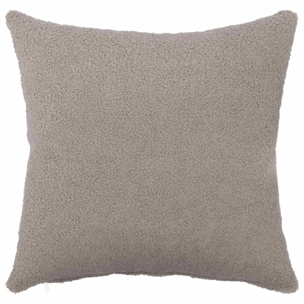 Federa 12 pcs HEERLEN Grigio Chiaro 50 x 50 cm Bouclé 910911