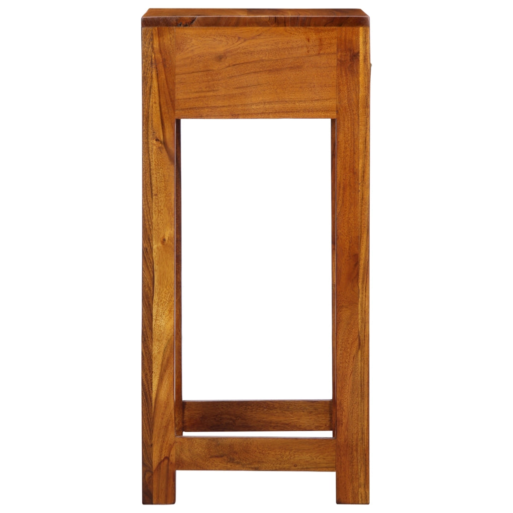 Supporto per Telefono 35x35x75 cm Legno Massello di Acacia