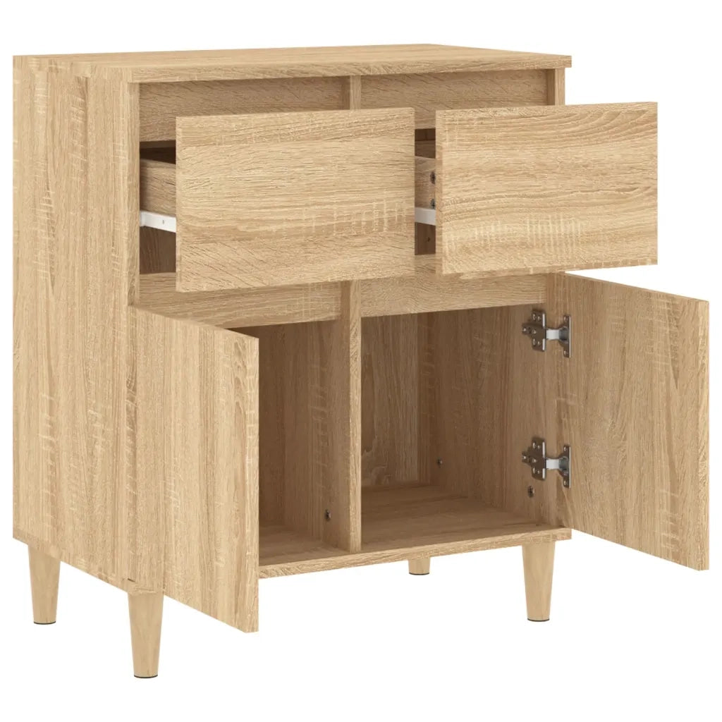 Credenza | Madia | Buffet da pranzo | Armadio da pranzo Rovere Sonoma 60x35x70 cm in Legno Multistrato