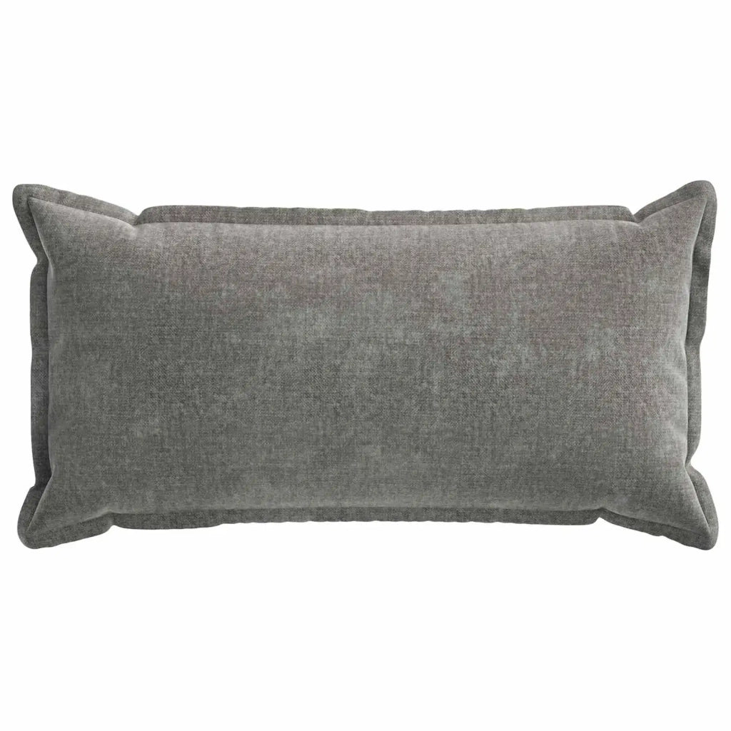 Federa 6 pz HOUTEN Grigio Scuro 40 x 70 cm Tessuto Chenille 917853