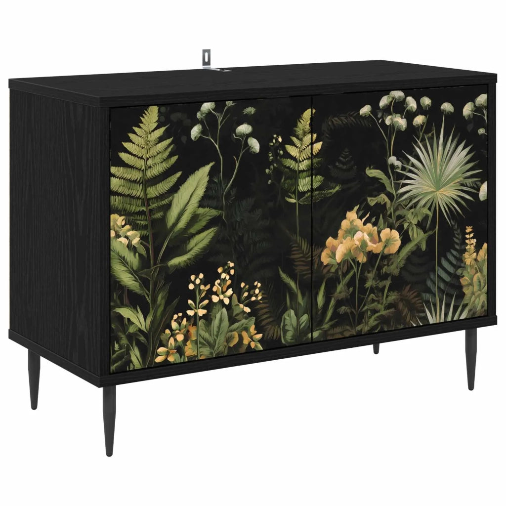 Mobile TV RHENEN 69 x 33 x 50,5 cm Rovere Nero 8007009