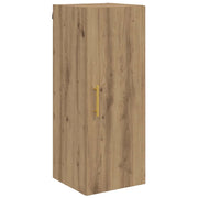 Pensile | Mobile a Parete Rovere artigianale 34,5 x 34 x 90 cm Legno multistrato